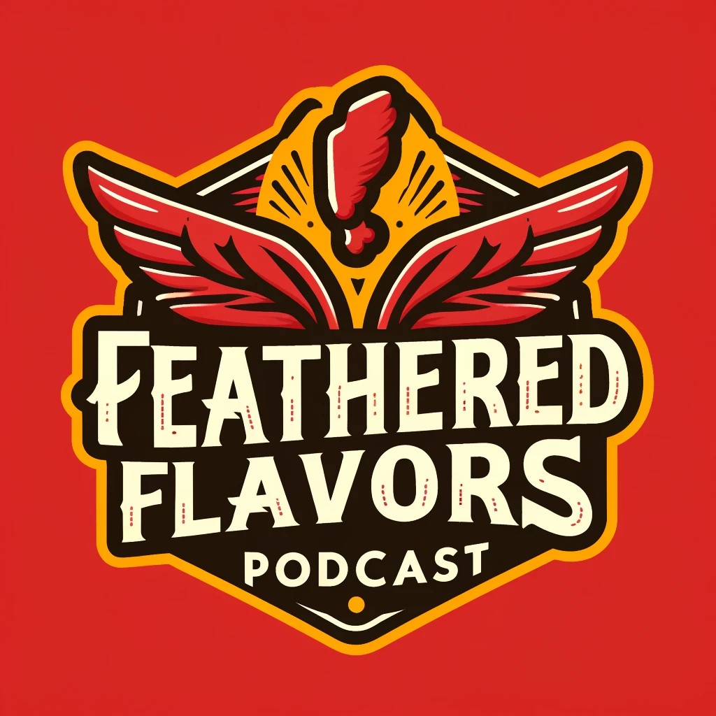 Feathered Flavors Podcast Logo